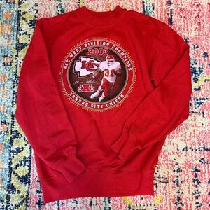 Vintage Chiefs Sweatshirt Size M - Priest Holmes 2003
